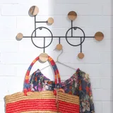 Porte manteau mural contemporain, vue 2