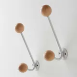 Patère Vintage Boule (2 Pièces), vue 2