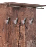 Porte manteau vestiaire design, vue 2