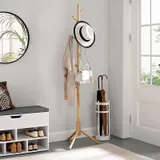 Porte manteau sur pied bambou, vue 2