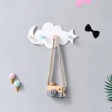 Porte manteau bebe nuage, vue 2
