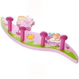 Porte manteau bebe fille rose, vue 2