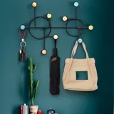 Porte manteau multicolore, vue 2