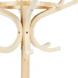 Porte manteau perroquet bois clair, vue 2