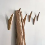Patère en Bois Naturel (4 Pièces), vue 2