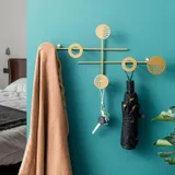 Porte manteau mural design italien, vue 2