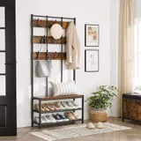 Porte manteau vestiaire vintage, vue 2