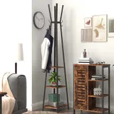 Porte manteau sur pied noir design, vue 2