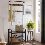 Vestiaire vintage porte manteau, vue 2