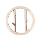 Porte Manteau Mural Bois Rond, vue 2
