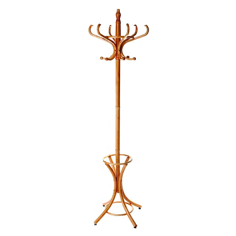 Porte manteau bois perroquet