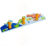 Porte manteau dinosaure pour maternelle, vue 1