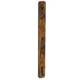 Porte manteau vertical bois, vue 1