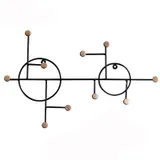 Porte manteau patère design, vue 1