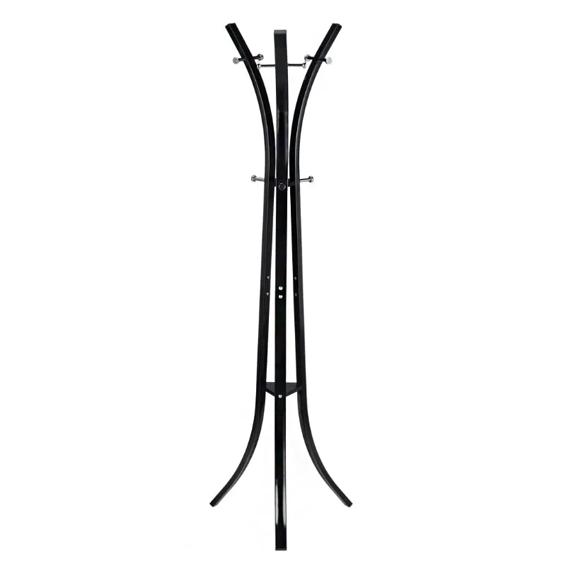 Porte manteau sur pied noir design