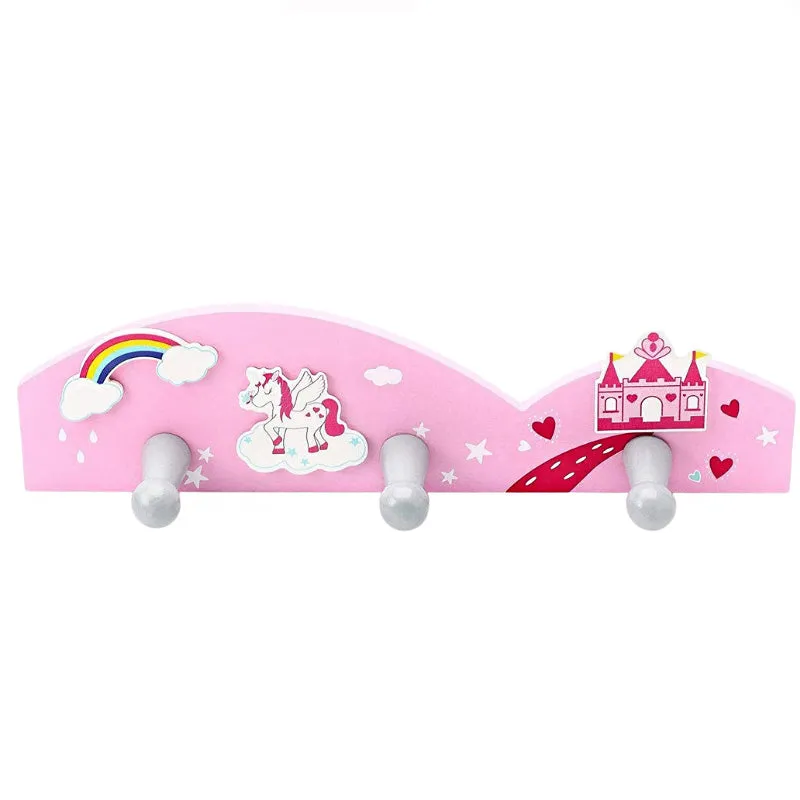 Porte Manteau Mural Licorne Enfant