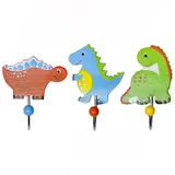 Patère Murale Enfant Dinosaure, vue 1