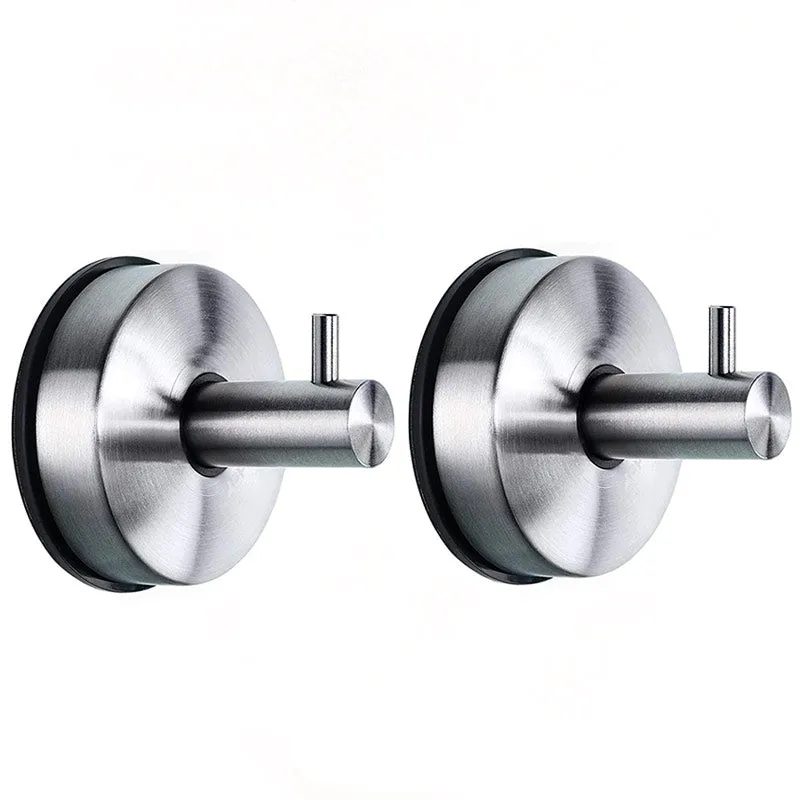 patère inox salle de bain (2 Pièces)