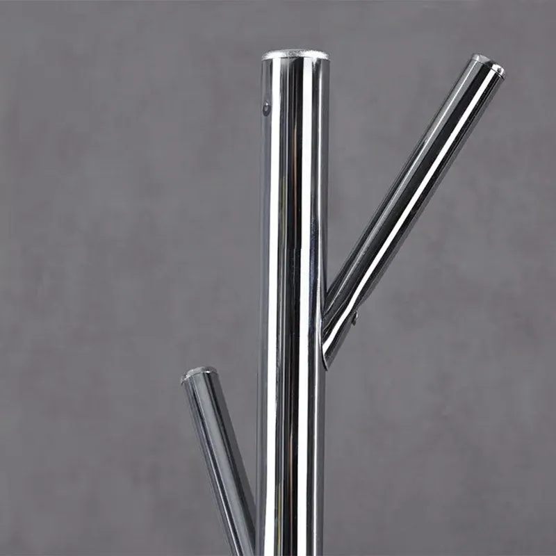Porte manteau chrome sur pied