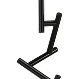 Porte manteau sur pied metal noir, vue 1
