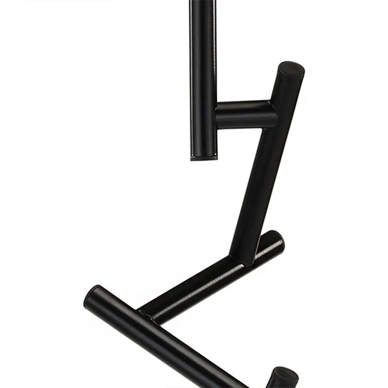 Porte manteau sur pied metal noir