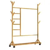 Porte Manteau Vestiaire Bois, vue 1