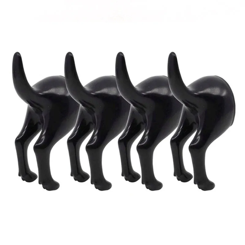 Patère queue de chien (4 Pièces)