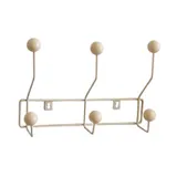 Porte manteau vintage boules, vue 1