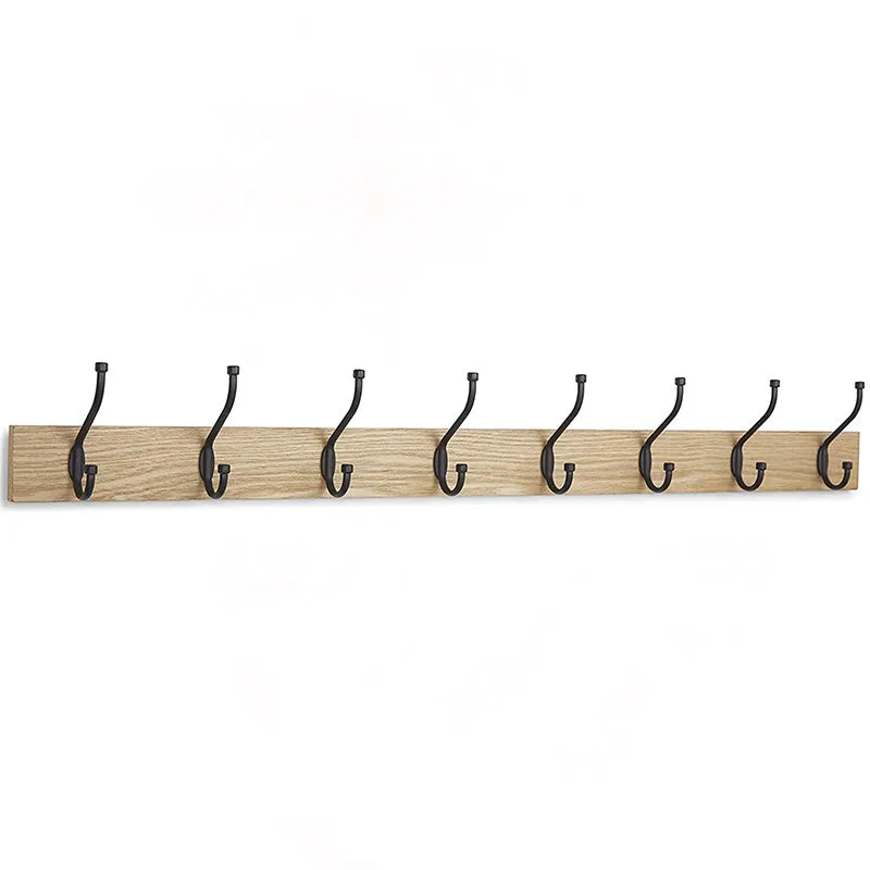 Porte manteau bois métal