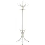 Porte Manteau Perroquet Bois Blanc, vue 1