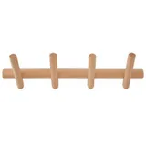 Porte Manteau Mural Bois Scandinave, vue 1