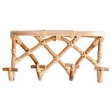 Porte manteau en rotin, vue 1