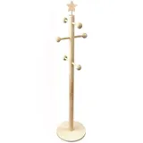 Porte manteau bois sur pied enfant, vue 1