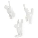 Patère Blanche Buddy Hooks (3 pièces), vue 1