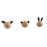 Patère Bois Animaux Enfant, vue 1