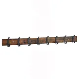 Long porte manteau mural en bois, vue 1