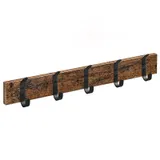 Porte Manteau Industriel Bois et Métal, vue 1