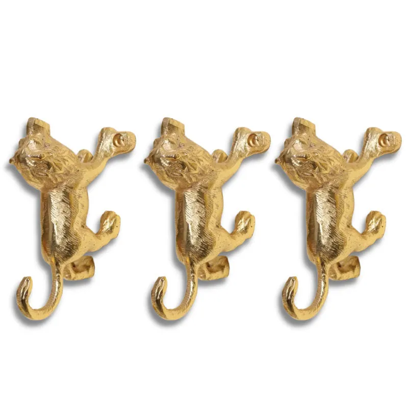 Patère Animaux de la Jungle (3 Pièces)