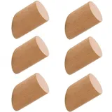 Patère Murale Simple en Bois (6 Pièces), vue 1