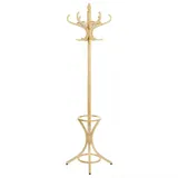 Porte manteau perroquet bois clair, vue 1