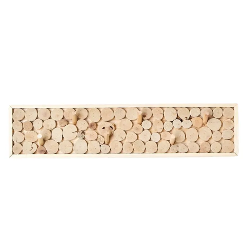 Porte manteau rondin de bois